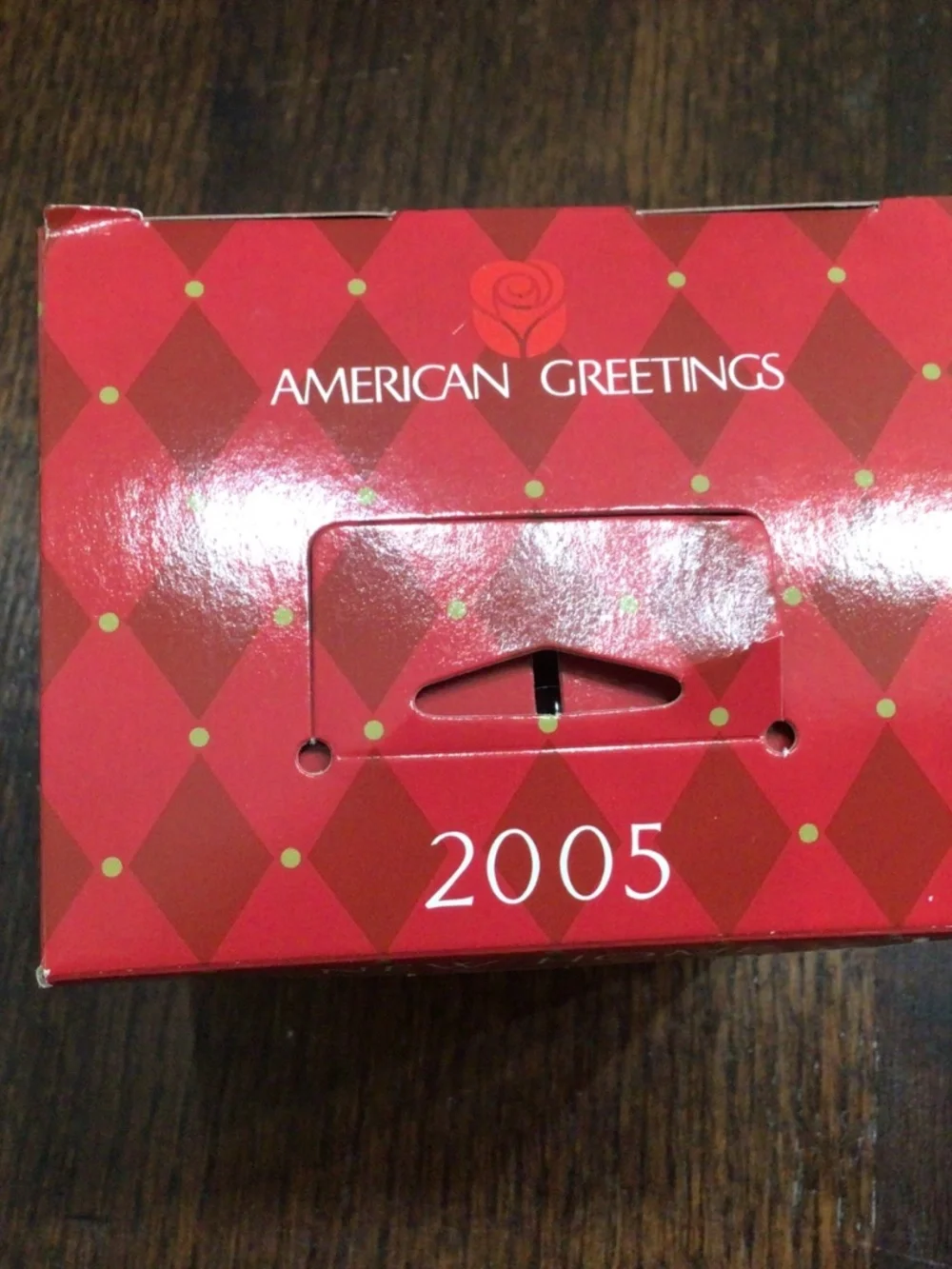 Vintage American Greetings New Home  2005 Christmas ornament new in box